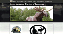 Desktop Screenshot of mooselakechamber.com